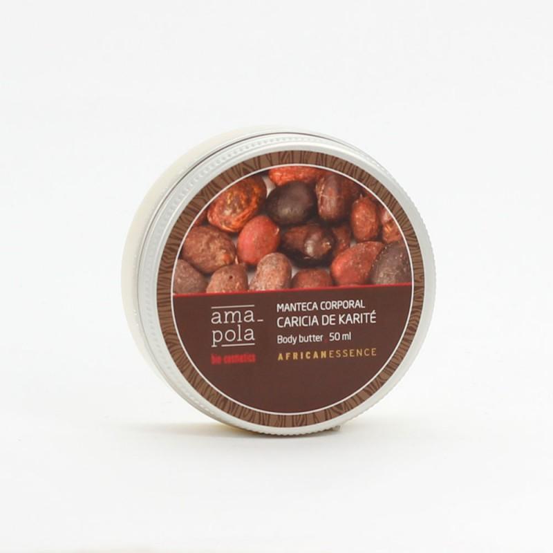 Manteca corporal caricia de karité Amapola 60 gr