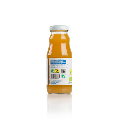 Zumo de Melocotón y Uva 100% exprimido Ékolo Bio 200ml