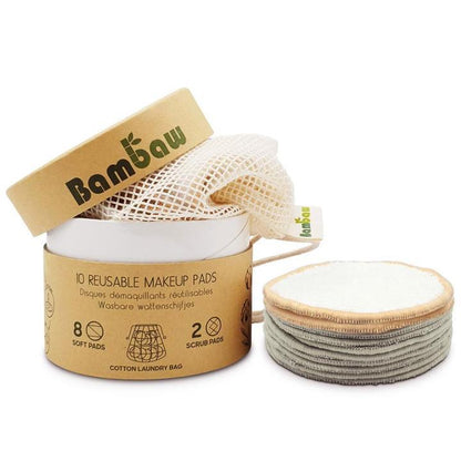 Discos desmaquillantes reutilizables Bambaw Cajita 10