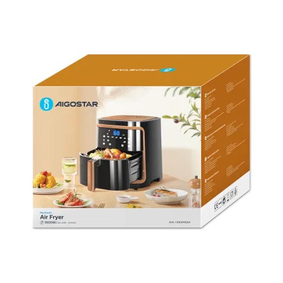 Freidora de aire 1900 W de 7L Aigostar Box ocre (Reacondicionado)