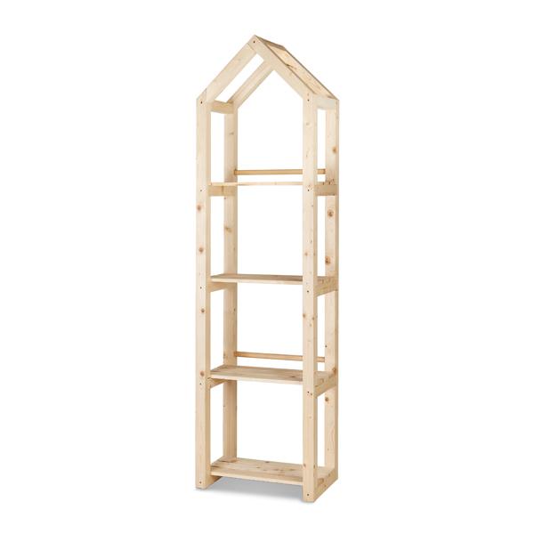 Estantería de madera Natural Campanile Indoor L