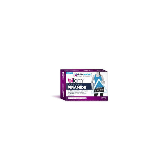 Acción quemagrasa + circulatoria Morfotipo pirámide, Biform, 28 cápsulas