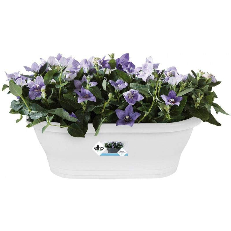 Jardinera pared Corsica blanco Elho 39 cm