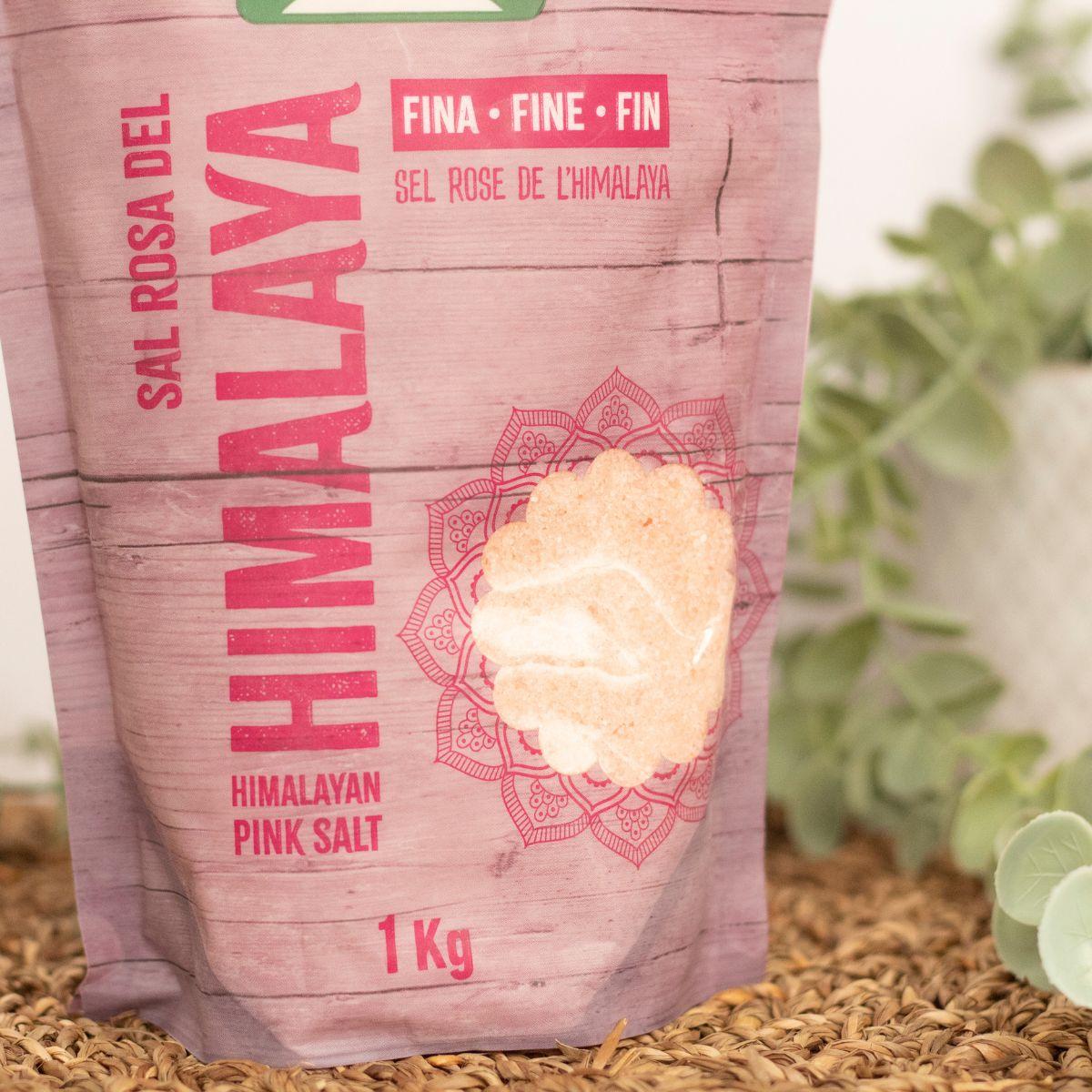 Sal rosa del Himalaya fina Naturgreen 1kg