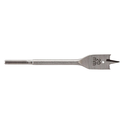1 broca plana de fresar wolfcraft 152mm vástago hexagonal