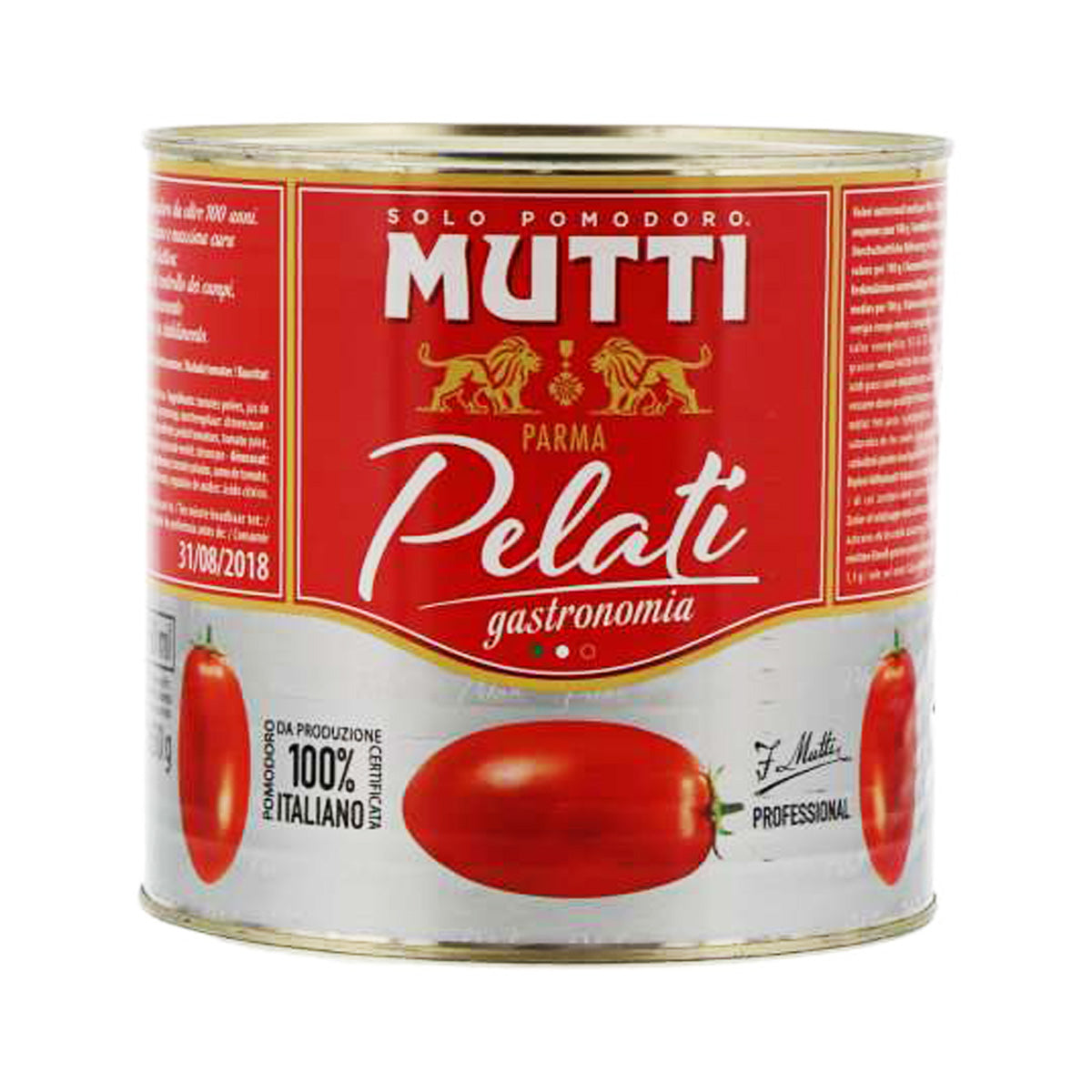 Tomate Pelado Italiano Hostelería Mutti 2,5Kg
