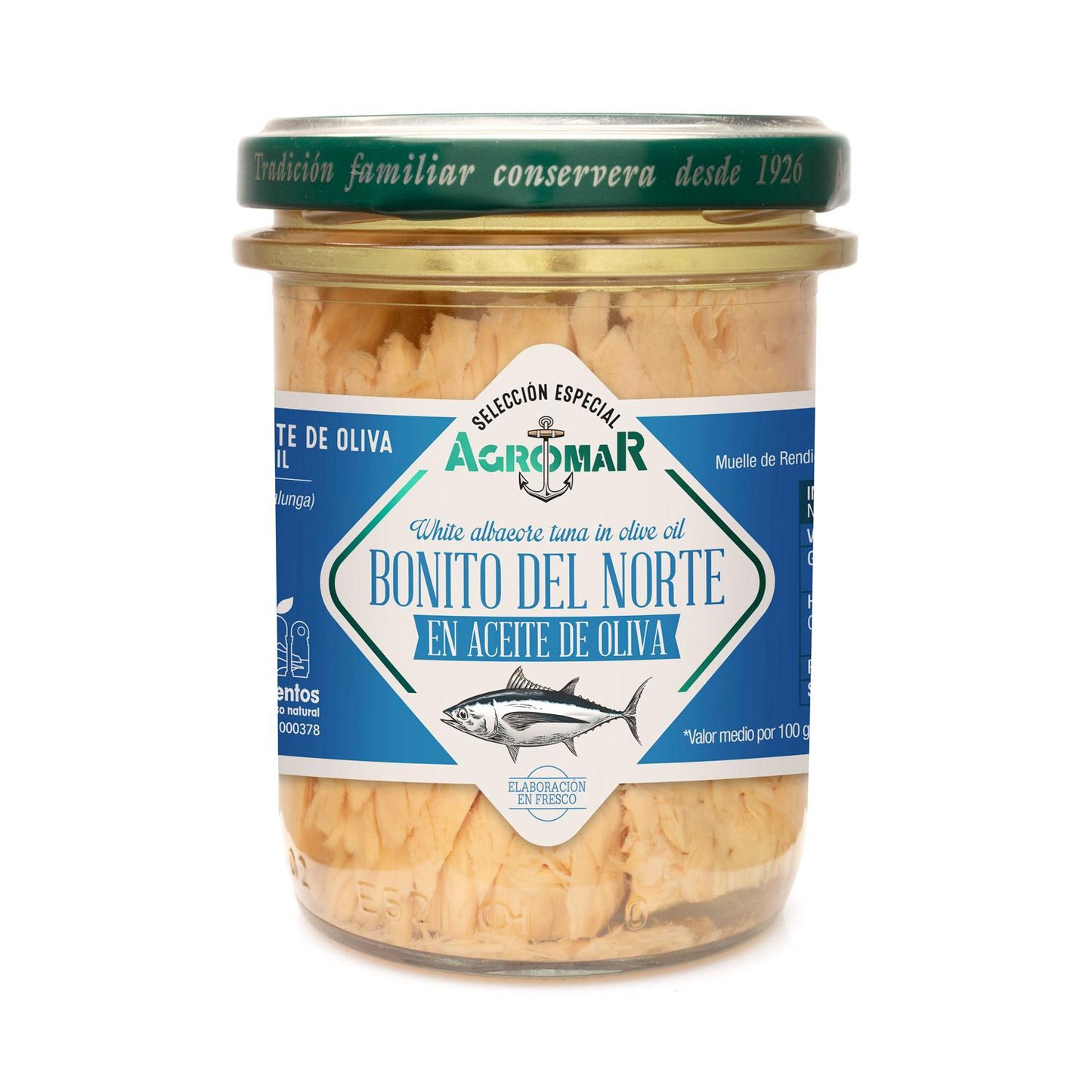 Bonito del norte en aceite de oliva 190 g (140 g escurrido)