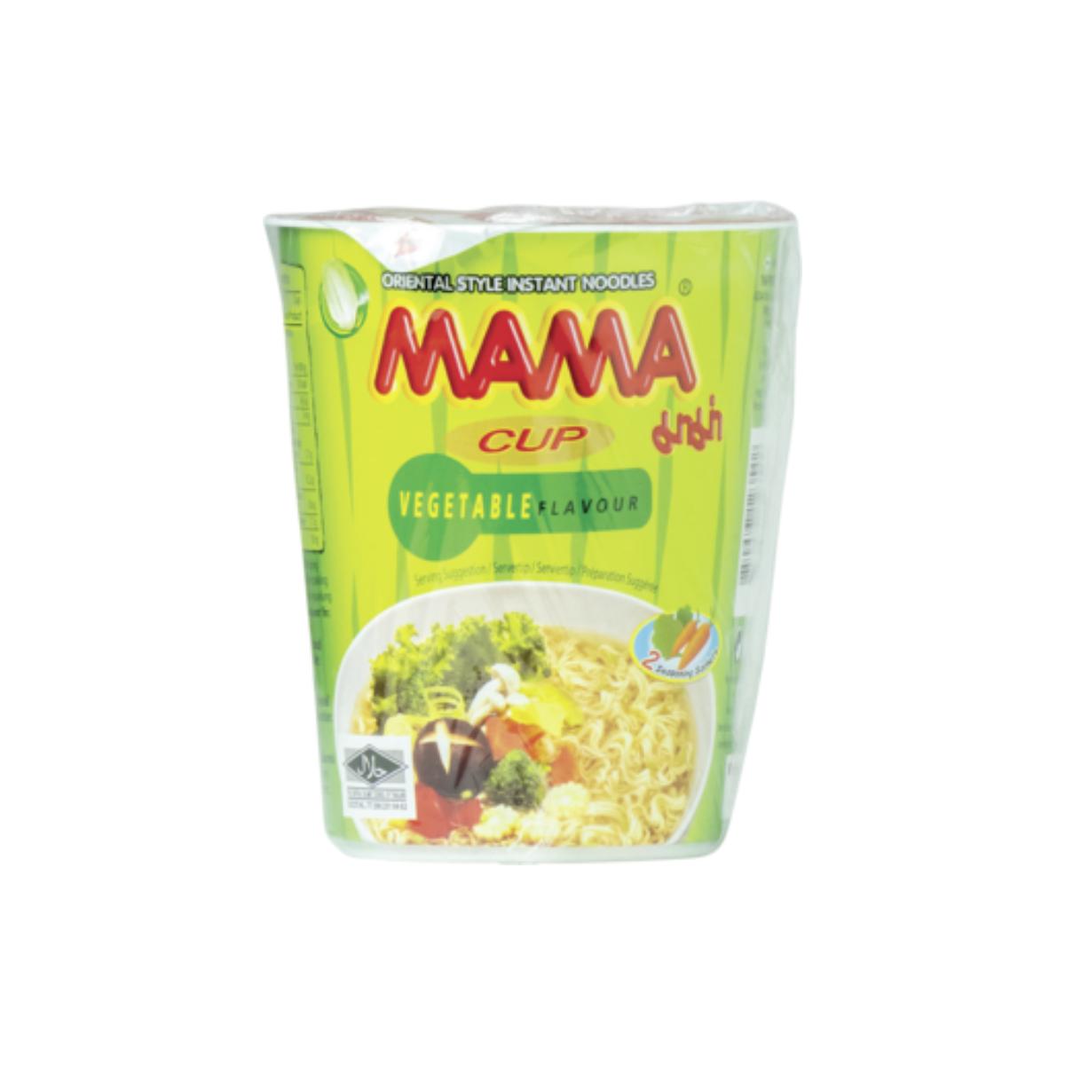 Bol de fideos instantáneos, verduras Mama 70g