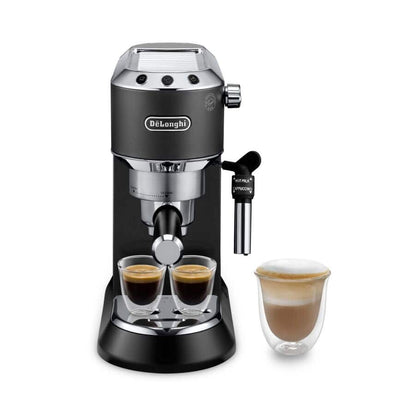 Delonghi Cafetera Bomba Espresso estrecha color negro Dedica EC685.BK