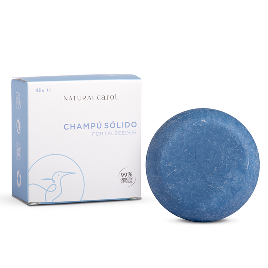Champú sólido fortalecedor Natural carol 85 g