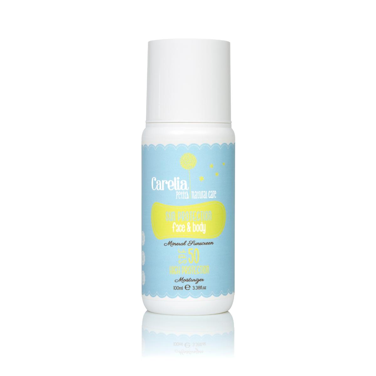 Crema solar de alta protección SPF 50 Carelia 100 ml