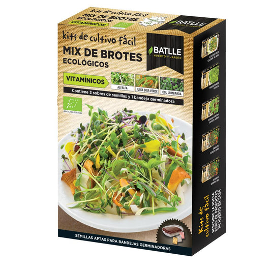 Kit cultivo mix Brotes Vitamínicos