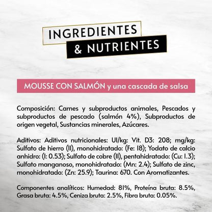 Pack 6 x GOURMET REVELATIONS Mousse Salmon (4x57g)