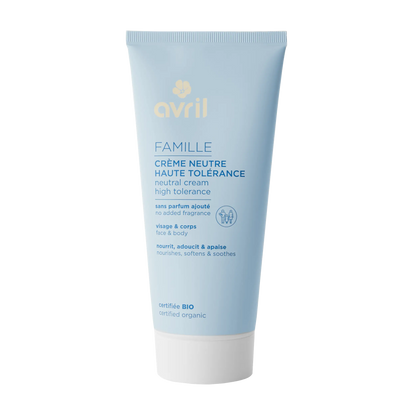 Crema neutra de alta tolerancia Avril 200 ml