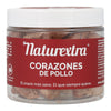 Snack natural liofilizado de corazones de pollo 30 g NaturExtra