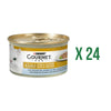 Pack 24 x GOURMET GOLD Doble Placer Pescado del Oceano & Espinacas Comida húmeda 85g