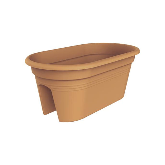 Jardinera balcón Green Basics terra 55 cm Elho
