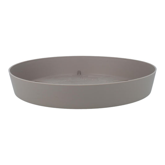 Plato maceta Tes color taupe D 20x3cm
