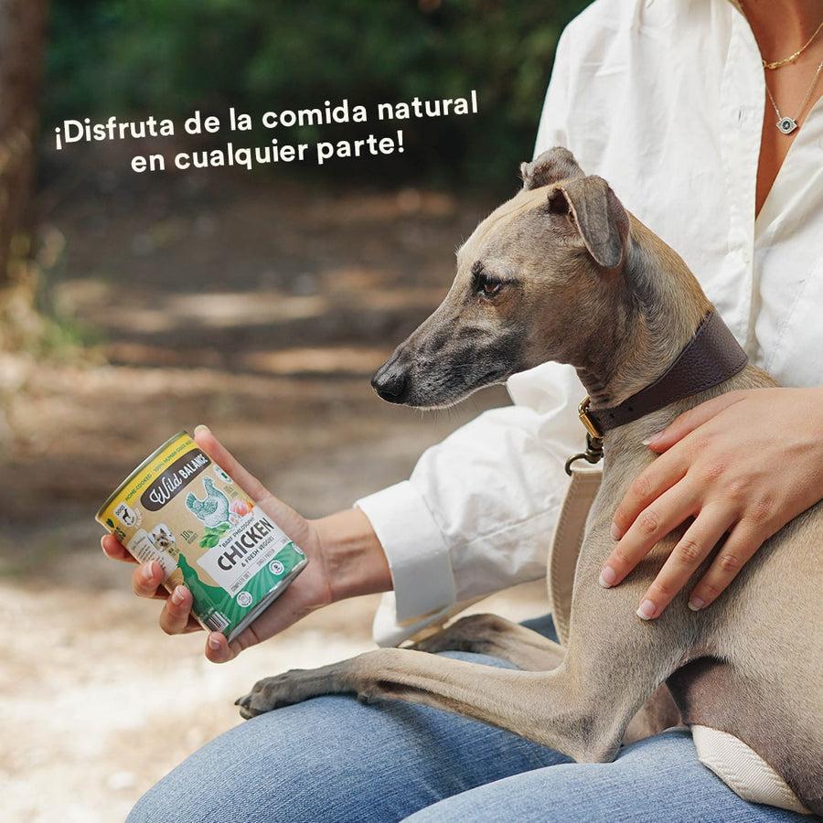 Pack Pollo barf para perros 6 x 400 g Wild Balance